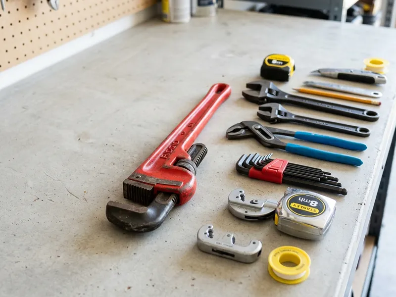 Professional plumbers in Oakdale, NE equipped with top-tier tools for residential and commercial plumbing services.